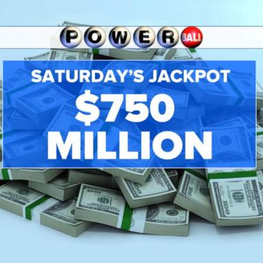 VIDEO: Lotto fever builds as Powerball jackpot grows to $750M