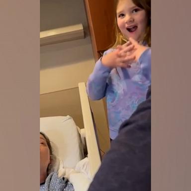 VIDEO: Why this mom let her 7-year-old daughter in the delivery room to see sister's birth 