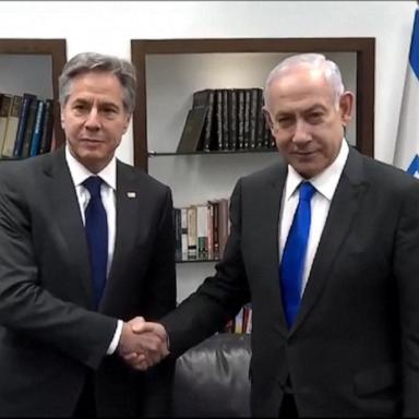 VIDEO: Antony Blinken to meet with Netanyahu amid growing tensions over war in Gaza