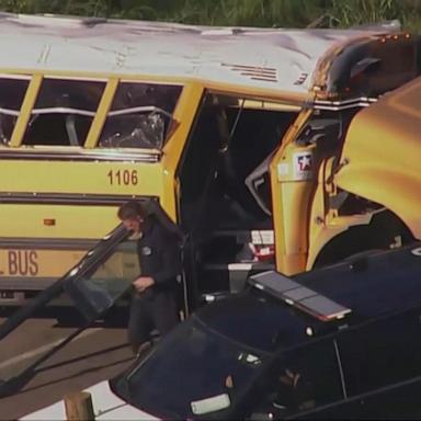 VIDEO: At least 2 dead in Texas school bus accident