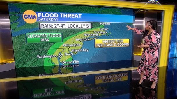 Flood alerts along East Coast - Good Morning America