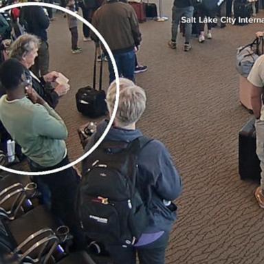 VIDEO: Surveillance footage shows man boarding flight without ticket