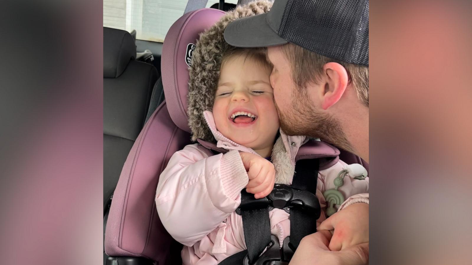 VIDEO: Little girl has sweetest reaction to hearing dad’s voice