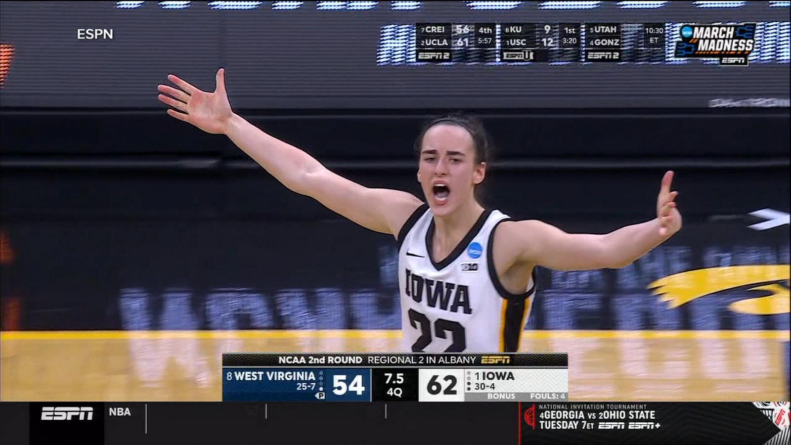 VIDEO: Iowa advances to Women’s Sweet 16 in March Madness