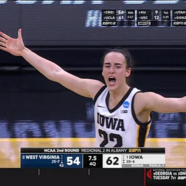 VIDEO: Iowa advances to Women’s Sweet 16 in March Madness