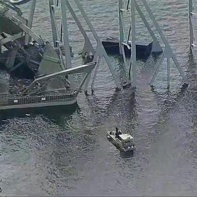 VIDEO: Coast Guard ends search for missing workers after Francis Scott Key Bridge collapse