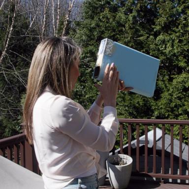 VIDEO: How to view the solar eclipse: Make your own pinhole projector