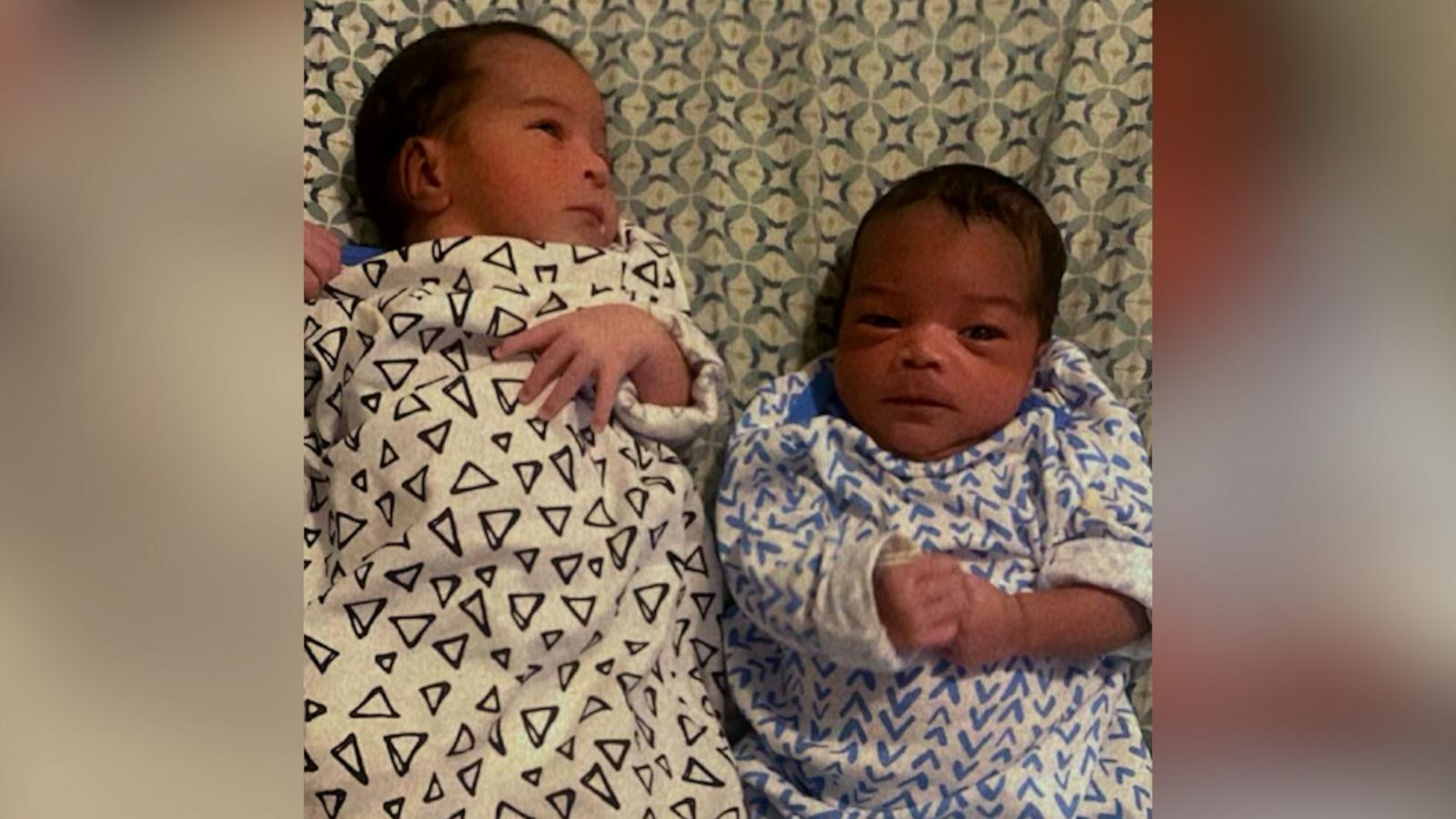 VIDEO: Couple welcomes two sets of twins, 13 months apart to a delivery room of twins