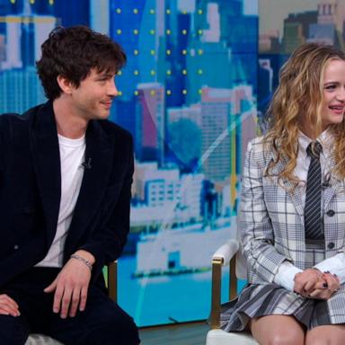 VIDEO: Joey King and Logan Lerman talk 'We Were the Lucky Ones'