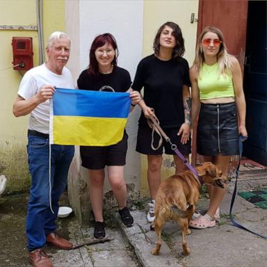VIDEO: These volunteers rescue stray dogs in Ukraine and find homes for them in the US