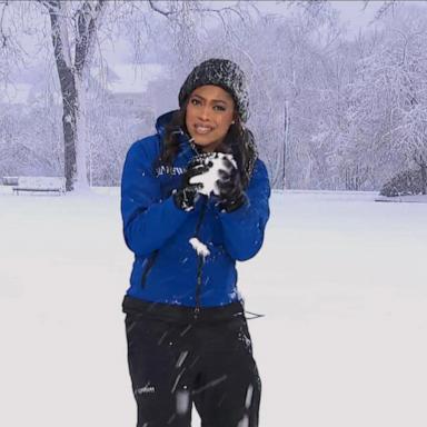 VIDEO: Spring snowstorm slams New England