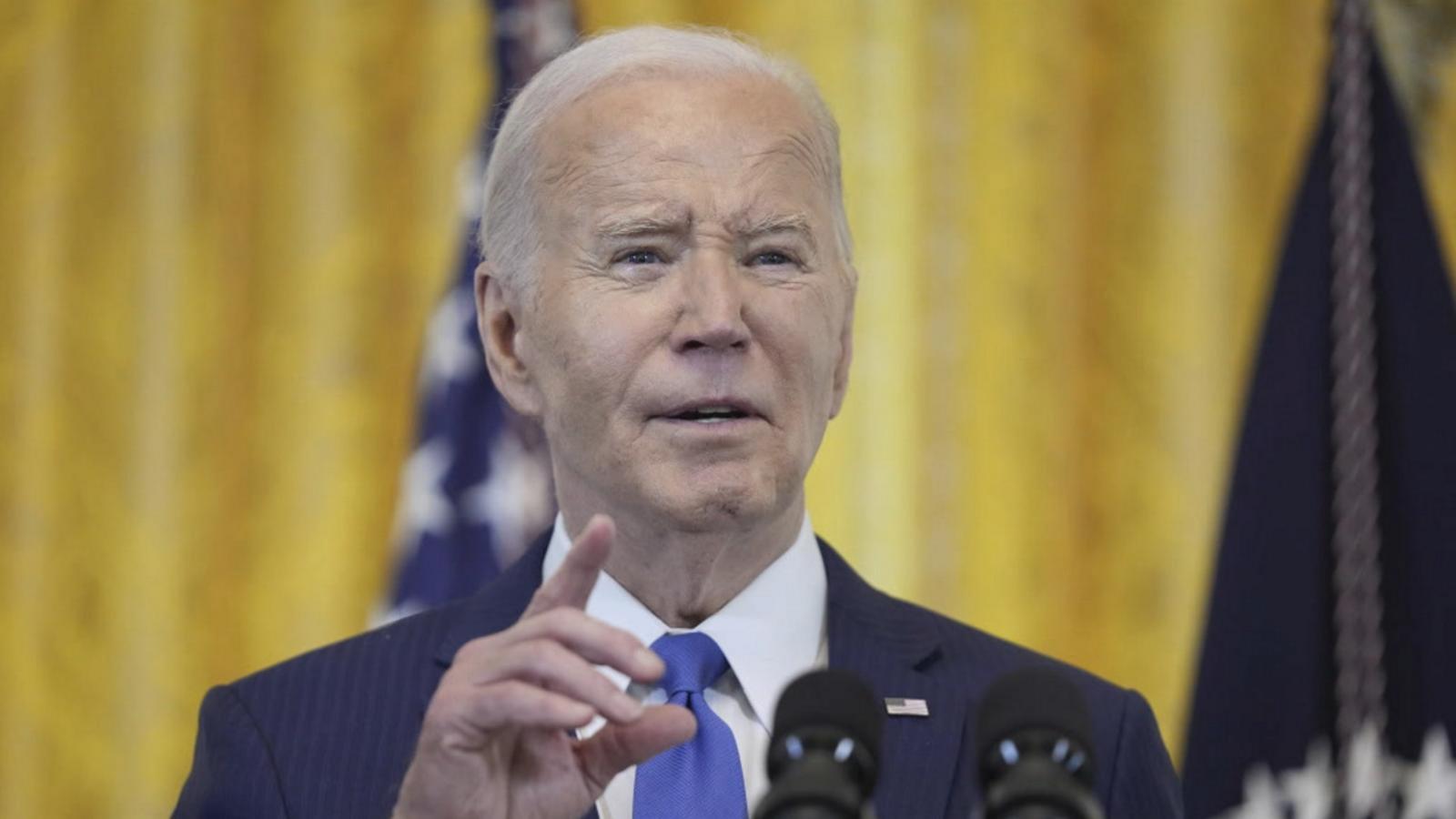 VIDEO: Democratic primary voters cast ballots to send a message to President Biden