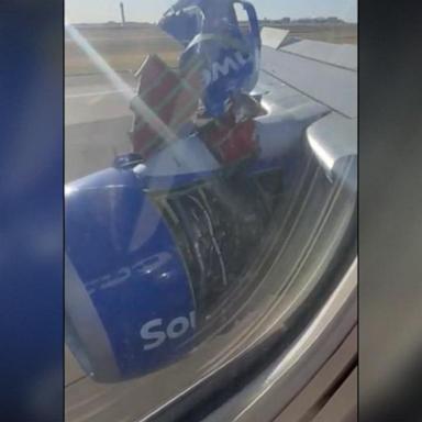 VIDEO: Engine cover of Southwest plane detaches after takeoff