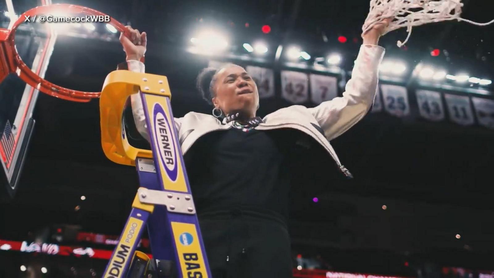 VIDEO: South Carolina beats Iowa to win women’s NCAA championship