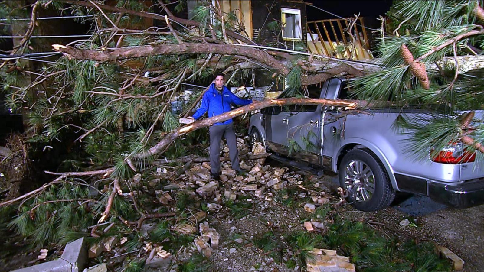 VIDEO: Deadly storms slam South