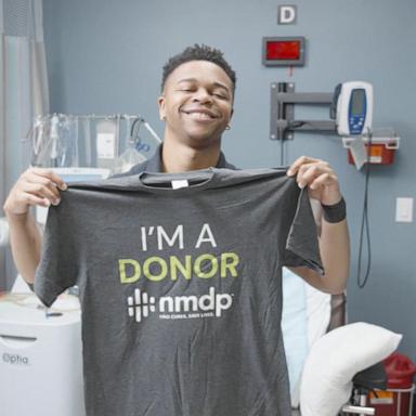 VIDEO: A look at the journey of a stem cell donor