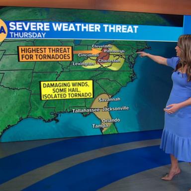 VIDEO: Dangerous weather takes aim at Northeast