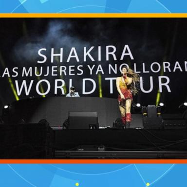 VIDEO: Shakira announces world tour at Coachella