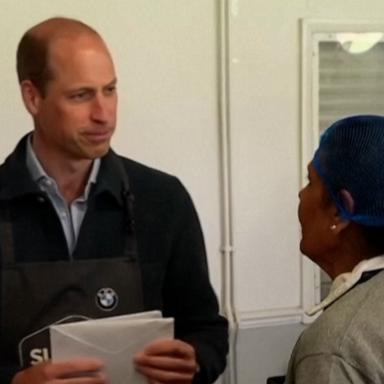 VIDEO: Prince William returns to work after Kate Middleton's cancer announcement