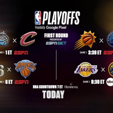 VIDEO: NBA playoffs set to begin