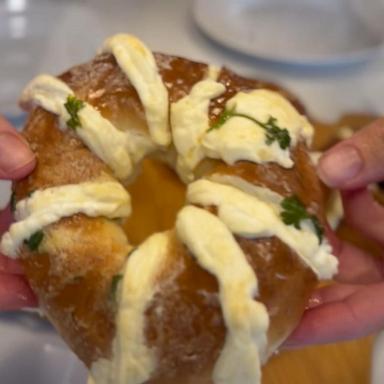 VIDEO: What to know about viral stuffed bagels