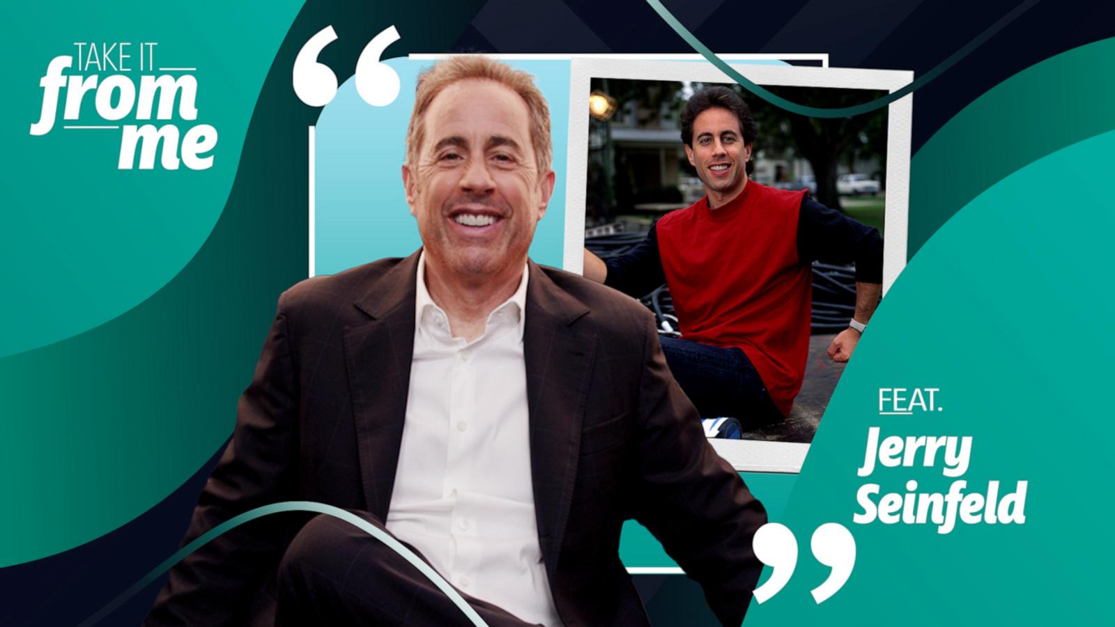 VIDEO: From 'Seinfeld' to 'Comedians in Cars,' Jerry Seinfeld revisits key career moments