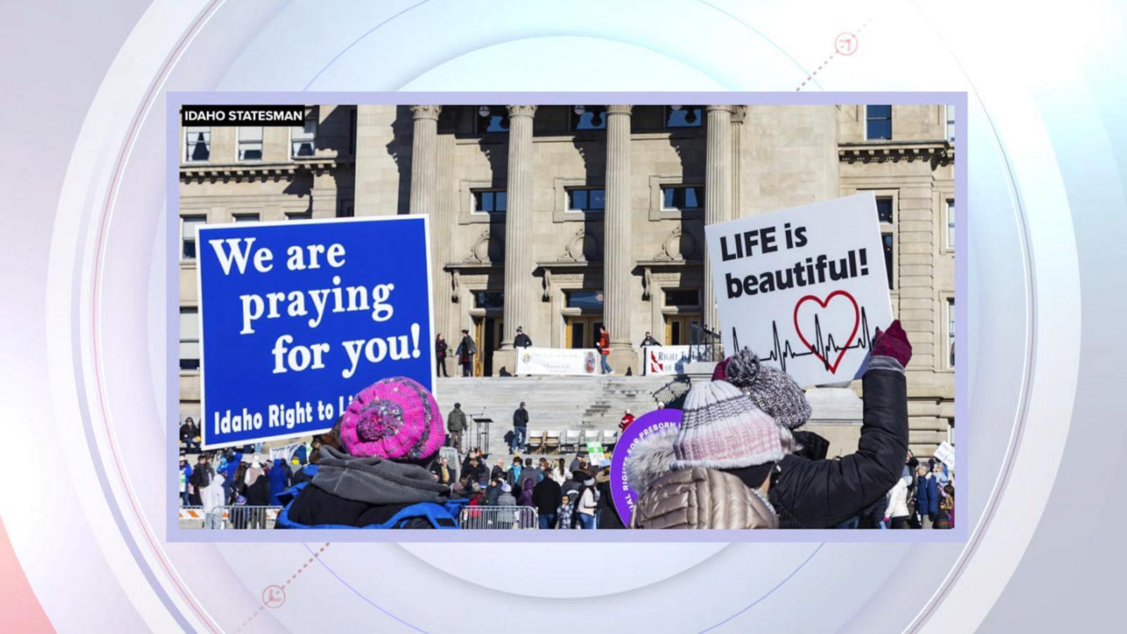 VIDEO: Supreme Court hears case surrounding Idaho abortion ban