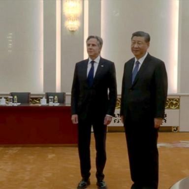 VIDEO: Blinken meets with Xi Jinping in China