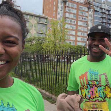 VIDEO: Janai Norman runs her first half marathon