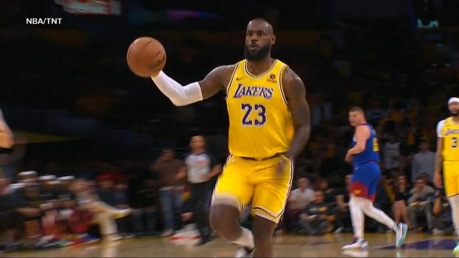 VIDEO: LeBron and Lakers try to pull off a historic come-back victory