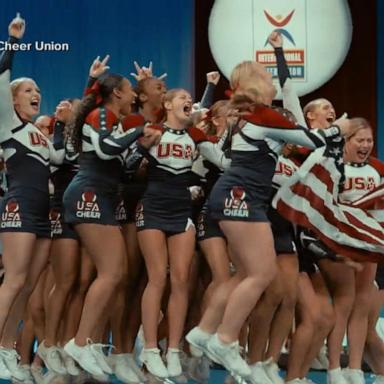 VIDEO: Teens use cheerleading to advocate for inclusivity