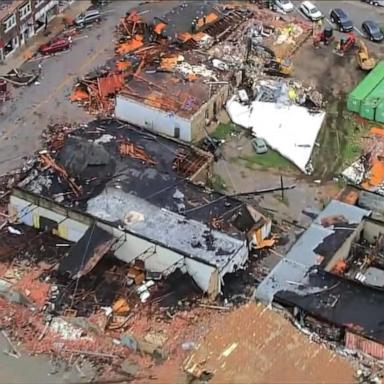 VIDEO: Deadly tornado outbreak leaves trail of destruction