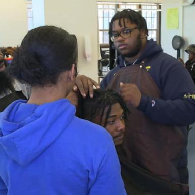 VIDEO: Barbers help make change in Philadelphia community