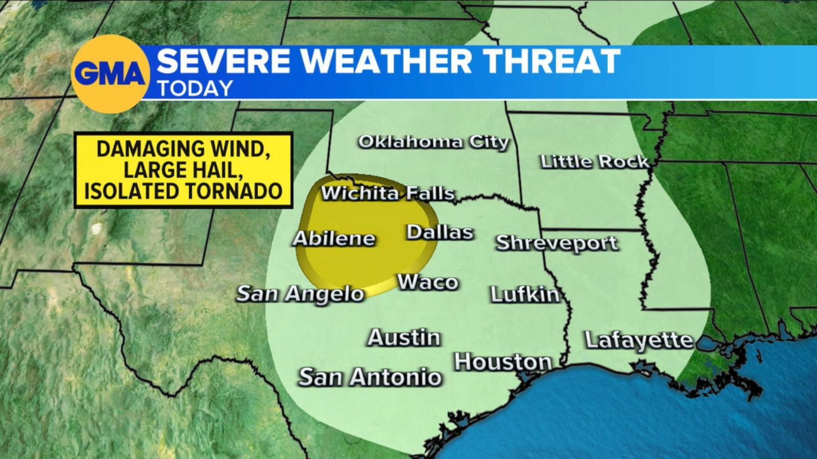 VIDEO: Tornado threat in the Heartland