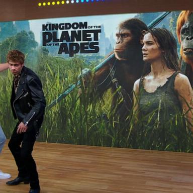 VIDEO: Owen Teague, Kevin Durand talk 'Kingdom of the Planet of the Apes'