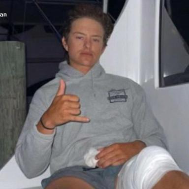 VIDEO: Florida fisherman details shark attack