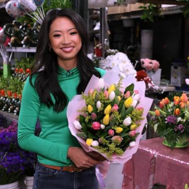 VIDEO: Mother's Day sales inside LA's flower mart