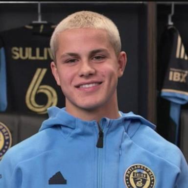 VIDEO: 14-year-old soccer player signs MLS deal