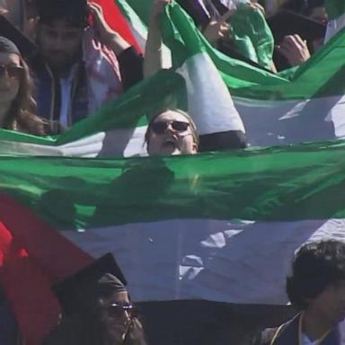 VIDEO: Israel, Gaza protests carry over into commencements
