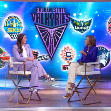 VIDEO: 'GMA' unveils new Golden State WNBA team