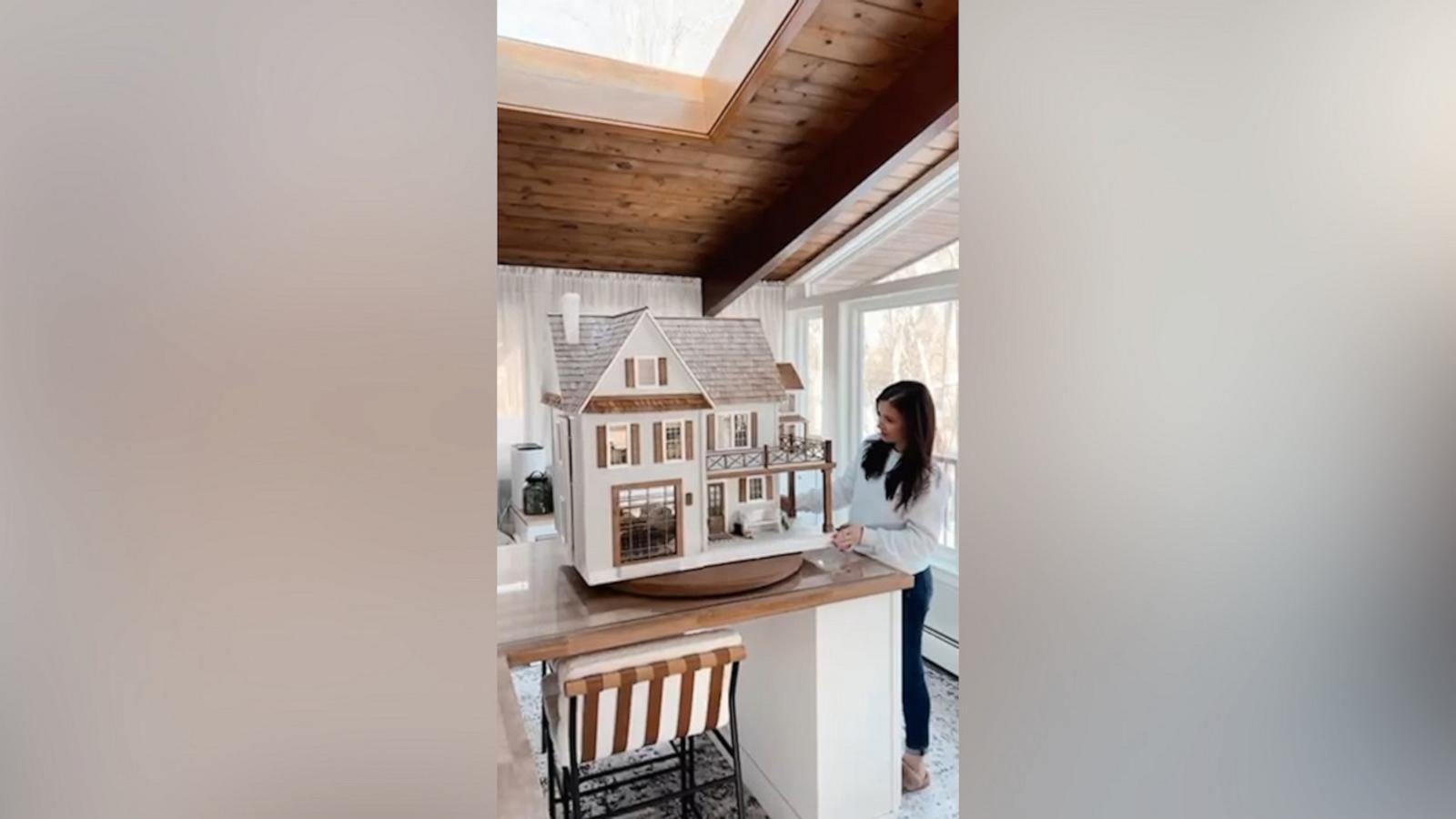 VIDEO: This mom creates dollhouses for a living