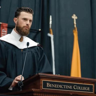 VIDEO: NFL responds after Chiefs’ kicker delivers controversial commencement speech