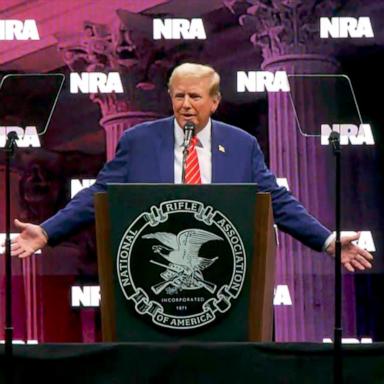 VIDEO: Trump addresses NRA, promising roll back of gun-control policies