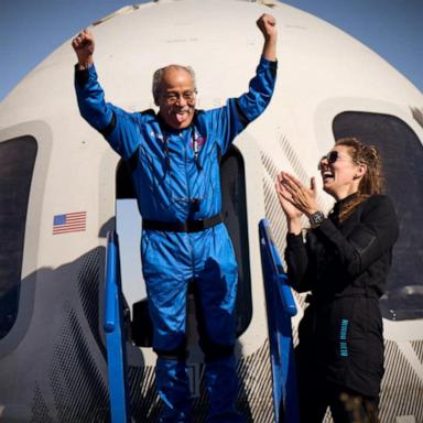 VIDEO: 90-year-old becomes oldest American in space