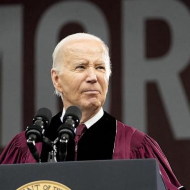 VIDEO: Biden delivers commencement address at Morehouse College