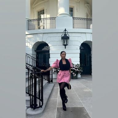 VIDEO: Influencer Nava Rose creates sustainable Filipina dress for White House dinner