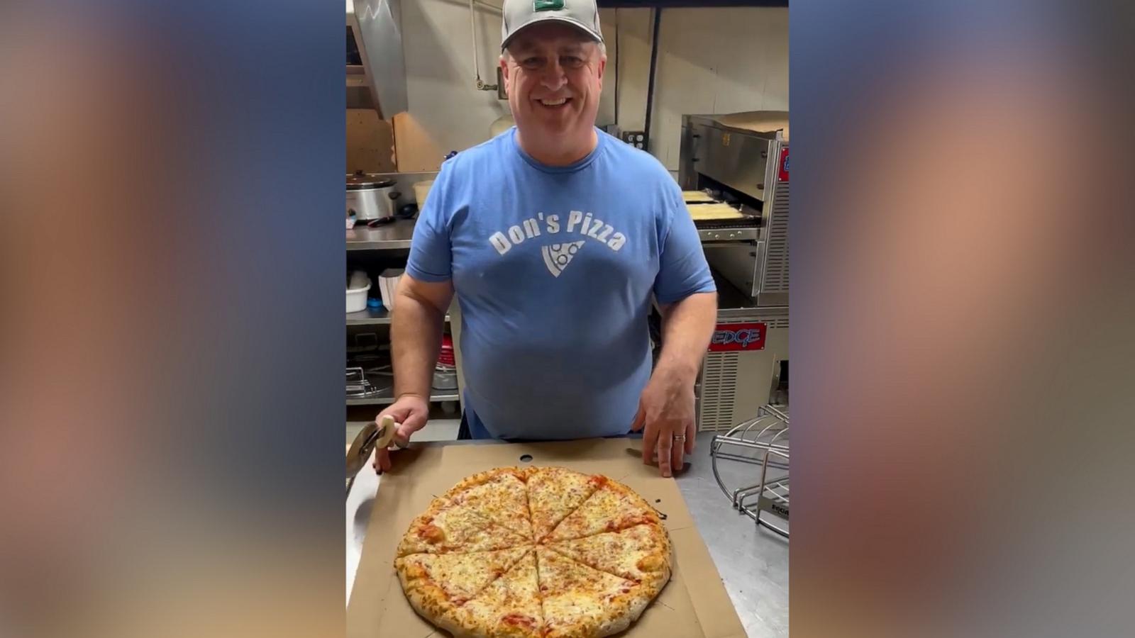 VIDEO: A dad explains fractions using a pizza