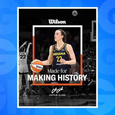 VIDEO: Caitlin Clark signs endorsement deal with Wilson for signature basketball