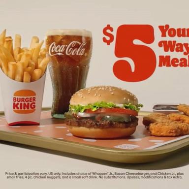 VIDEO: Burger King introduces $5 value meal