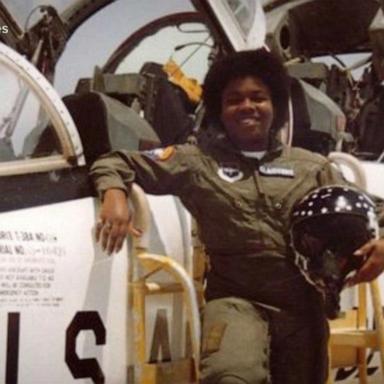 VIDEO: Pioneering black female pilot lands final flight